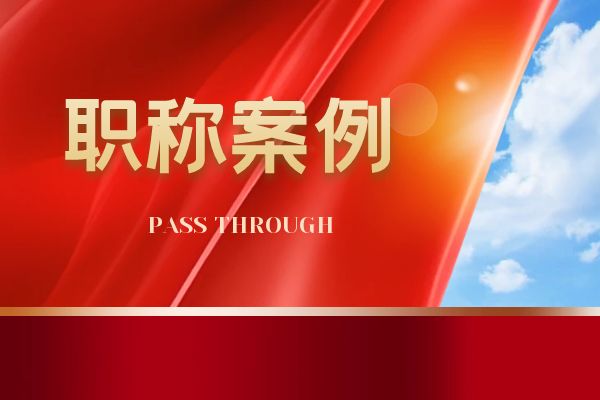 徐州浙江省环保中级职称案例